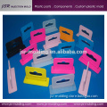 plastic hook for retail paper box, custom quality paper box hooks for paper box, hanging plastic hooks made in china